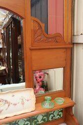 Antique Australian Marble Top Washstand 