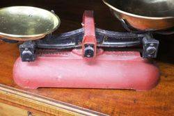 Antique Avery Scales With Brass Trays