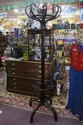 Antique Bentwood Hall Stand With Revolving Top 