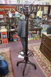 Antique Bentwood Hall Stand With Revolving Top 