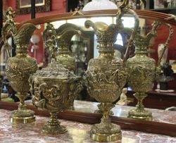 Antique Bronze 3Piece Garniture C1850