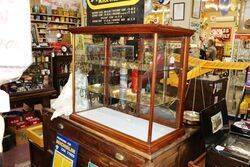 Antique Cadburyand39s Chocolate Shop Counter Display Cabinet 