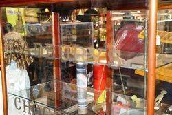 Antique Cadburyand39s Chocolate Shop Counter Display Cabinet 
