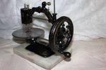 Antique Cast Iron Harvey Sewing Machine