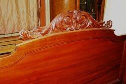 Antique Chanel Island Fourposter Mahogany Bed 