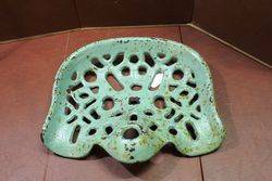 Antique Clean Skin Cast Iron Tractor Seat