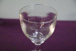 Antique Cup Bowl Drinking Glass 