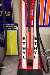 Antique EPEX Eiffel Tower Twin Cylinder Petrol Pump 