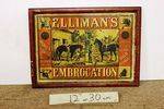 Antique Ellimans Embrocation Tin Enamel Sign 