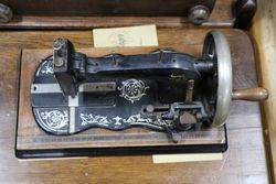 Antique Fiddle Base Sewing Machine 