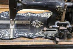 Antique Fiddle Base Sewing Machine 