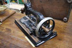 Antique Fiddle Base Sewing Machine 