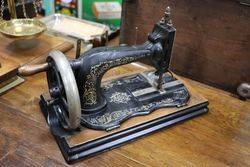 Antique Fiddle Base Sewing Machine 