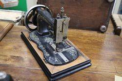 Antique Fiddle Base Sewing Machine 