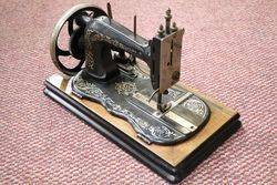 Antique Fiddle Base Sewing Machine  