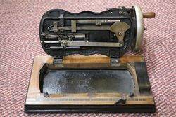 Antique Fiddle Base Sewing Machine  