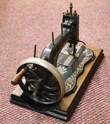 Antique Fiddle Base Sewing Machine  