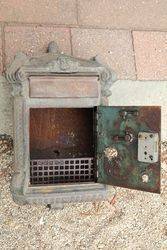 Antique French Letter Box 