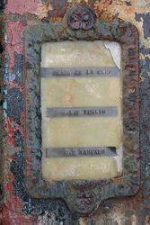 Antique French Letter Box 