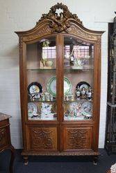 Antique French Louis XVI Style Display Cabinet 