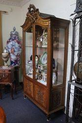 Antique French Louis XVI Style Display Cabinet 