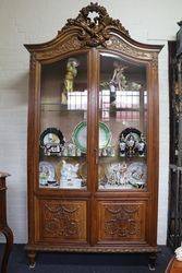 Antique French Louis XVI Style Display Cabinet 