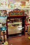 Antique Front Loading Perfumery Display Cabinet