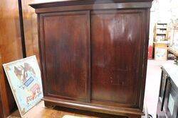 Antique Frys Chocolate Counter Top Dispensing Cabinet 