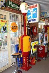 Antique Gilbert + Barker T8 Petrol Pump