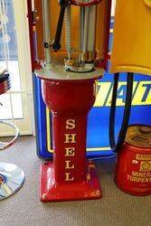 Antique Gilbert + Barker T8 Petrol Pump