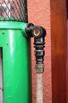 Antique Hammond Visible Manual Petrol Pump