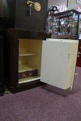 Antique Heavy cast iron Safe Hobbs and Co Cheapside London