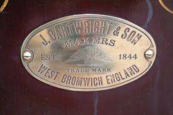 Antique J Cartwright Metal Safe 