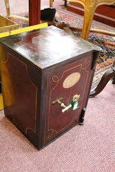 Antique J Cartwright Metal Safe 