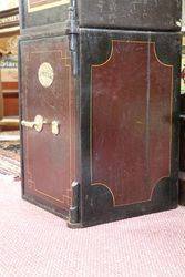 Antique J Cartwright Metal Safe 