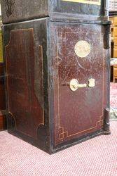 Antique J Cartwright Metal Safe 