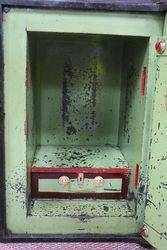 Antique J Cartwright Metal Safe 