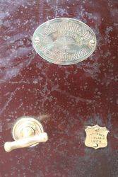 Antique J Cartwright Metal Safe 