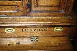 Antique John Roberts + Co London Billiard Snooker Scoreboard 