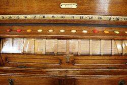 Antique John Roberts and Co London BilliardSnooker Scoreboard 