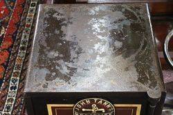 Antique John Tann andquotLondonandquot Metal Safe