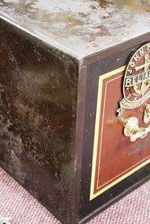 Antique John Tann andquotLondonandquot Metal Safe