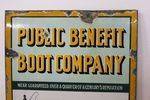 Antique Lennards Boot Company Pictorial Enamel Sign
