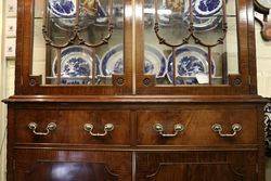 Antique Mahogany Display Cabinet  