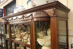 Antique Mahogany Display Cabinet   