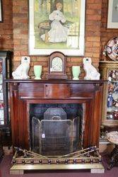 Antique Mahogany Fire Surround 