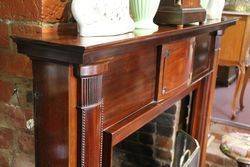 Antique Mahogany Fire Surround 