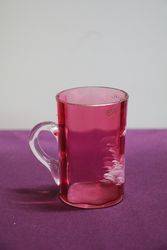 Antique Mary Gregory Ruby Glass  