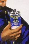 Antique Matchless Metal Polish Enamel Sign