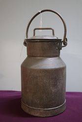 Antique Milk Churn + Cover From Cornwall  